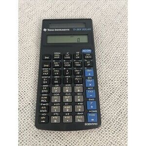 Texas Instruments TI-36X Solar Scientific Calculator w/Cover Working MATH